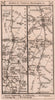 Buntingford - Royston - Caxton - Huntingdon road strip map PATERSON 1803