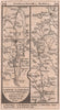 Stafford-Newcastle/Lyme-Stoke/Trent-Knutsford road strip map PATERSON 1803