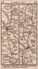 Warrington-Newton-le-Willows-Wigan-Chorley road strip map PATERSON 1803