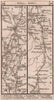 Burton-in-Kendal - Kendal - Shap - Melkinthorpe road strip map PATERSON 1803