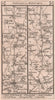 Northampton-Market Harborough-Kibworth-Oadby road strip map PATERSON 1803