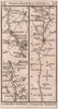 Stansted - Saffron Walden - Linton - Newmarket road strip map PATERSON 1803