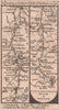 Reigate-Dorking-Guildford Bath-Chipping Sodbury road strip map PATERSON 1803