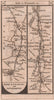 Bath-Philip's Norton-Warminster-Stapleford road strip map PATERSON 1803