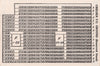 CHELSEA FC GROUND STAMFORD BRIDGE RESERVED STAND vintage seating plan 1937