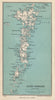OUTER HEBRIDES North Uist South Uist Barra Benbecula Scotland WARD LOCK 1947 map