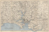 PLYMOUTH & TAMAR VALLEY. Liskeard Tavistock Devonport Looe Saltash 1945 map