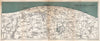 NORFOLK COAST. Cromer & Sheringham environs. North Walsham Mundesley 1961 map