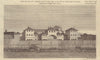 House of Correction Coldbath Fields Prison London. Clerkenwell Gaol 1796 print