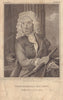Vice Admiral John Benbow, in the Guildhall, Shrewsbury, Shrops. Royal Navy 1819