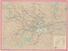 London Transport Underground map #3 1939 old vintage plan chart