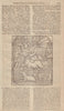 Antique Bas-relief of Mithras figures discover'd at York. GENTS MAG 1751 print