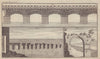 Trajan's Bridge, Danube. Caligula's Bridge Puzzuoli Naples. Augustus, Narni 1753