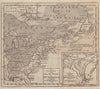 An Accurate Map of the British Empire in Nth America as settled… GIBSON 1762