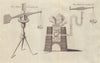 Balances to weigh Air and Fire. Engineering. Science. GENTS MAG 1779 old print