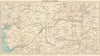 CARDIGAN BAY vintage tourist map. Aberystwyth Aberaeron Wales WARD LOCK 1925