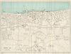 HERNE BAY vintage tourist town city resort plan. Kent. WARD LOCK 1929 old map