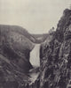 The Lower Falls of the Grand Canyon of Yellowstone. Wyoming. STODDARD 1895