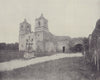 Mission Concepcion, San Antonio, Texas. STODDARD 1895 old antique print