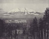 Mount Shasta, California. STODDARD 1895 old antique vintage print picture