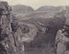 The Sioux Pass, Echo Canyon, South Dakota. STODDARD 1895 old antique print