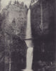 Multnomah Falls, Oregon. STODDARD 1895 old antique vintage print picture