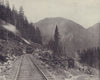 Great Northern Railway switchback, Cascade Mountains, Washington. STODDARD 1895