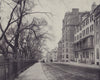 Beacon Street, Boston Common. Massachusetts. STODDARD 1895 old antique print