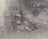 Mexican kitchen in Orizaba. Mexico. STODDARD 1895 old antique print picture