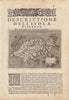 Descrittione dell' Isola d'Islanda. PORCACCHI. Iceland 1590 old antique map