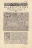 Descrittione dell' Isola Iamaica…. PORCACCHI. Jamaica 1590 old antique map