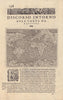 Discorso Intorno alla carta da navigare. PORCACCHI. World navigational map 1590