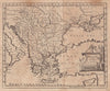 Hungary with Turky in Europe. Balkans Greece Ukraine 1782 old antique map
