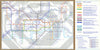 LONDON UNDERGROUND tube map. Queen's Golden Jubilee edition. June 2002