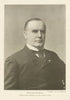 WILLIAM McKINLEY, TWENTY-FIFTH PRESIDENT of THE UNITED STATES. USA 1907 print