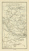 #119 Dublin to Carrick. Callan Kilkenny Gowran Kells. TAYLOR/SKINNER 1778 map