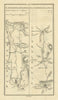 #166 Dungarvan-Cappoquin. Carrick-on-Suir-Kilmacthomas. TAYLOR/SKINNER 1778 map