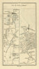 #208 From Birr to Killenaule. Thurles Tipperary. TAYLOR/SKINNER 1778 old map