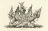 Spencer. Coat of arms. Heraldry 1790 old antique vintage print picture