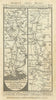 Wandsworth-Clapham-Carshalton-Reigate-Crawley road strip map PATERSON 1785