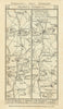 Blandford Forum-Milborne-Puddletown-Dorchester road strip map PATERSON 1785