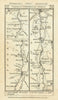 Taunton-Wellington-Collompton-Silverton-Exeter road strip map PATERSON 1785