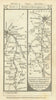 Handley-Chester. Meriden-Solihull-Birmingham road strip map PATERSON 1785