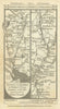 Kilburn-Cricklewood-Watford-Hemel-Berkhamsted road strip map PATERSON 1785