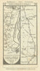 Chester-Hawarden-Mold-Flint-Holywell-St. Asaph road strip map PATERSON 1785