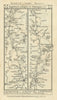 Baldock-Biggleswade-Potton-St Neots-Huntingdon road strip map PATERSON 1785