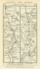 Skipton-Gargrave-Long Preston-Settle-Ingleton road strip map PATERSON 1785
