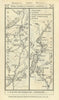 Kirkby Lonsdale-Kendal-Windermere-Ambleside road strip map PATERSON 1785