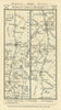 Buntingford - Royston - Caxton - Huntingdon road strip map PATERSON 1785
