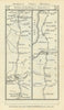 Preston-Garstang-Lancaster-Bolton-Carnforth road strip map PATERSON 1785